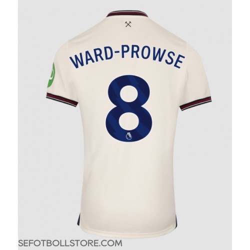 West Ham United James Ward-Prowse #8 Replika Bortatröja 2025-26 Kortärmad